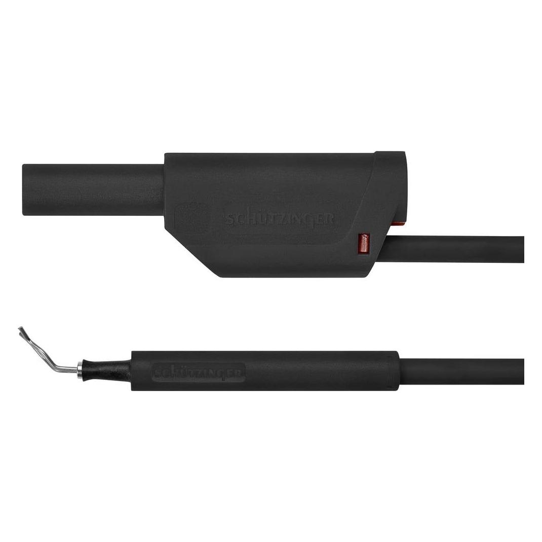 Schutzinger Schützinger AL 8321 / ZPK / 1 / 100 / SW Adapterleitung (Stecker 4 mm - Prüfspit (AL 8321 / ZPK / 1 / 100 / SW)