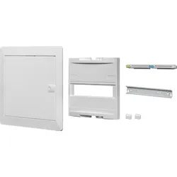 ABN AE12R AMIGO Einbauset, 1-reihig, HW/UP Blendrahmen,Volltür und Innenausbau
