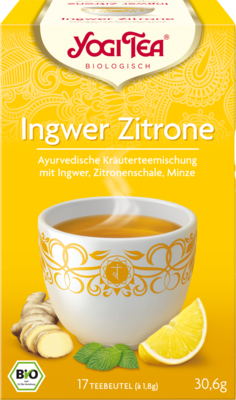 YOGI TEA GmbH YOGI TEA Ingwer Zitrone Bio Filterbeutel 17X1.8 g 09687872