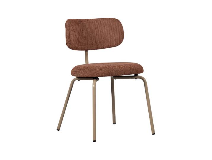 Design Esszimmerstuhl „Traviso“ Braun/Beige De Eekhoorn