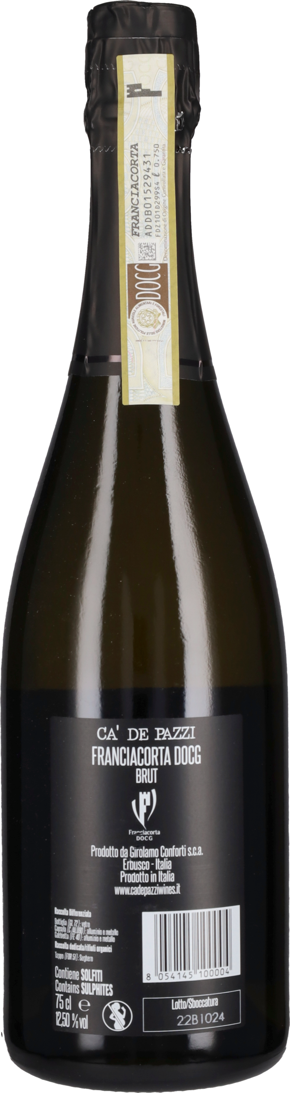 Franciacorta Brut Ca' de Pazzi