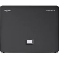 Gigaset BasicLine IP+Comfort 500HX, Telefon, Schwarz, Silber