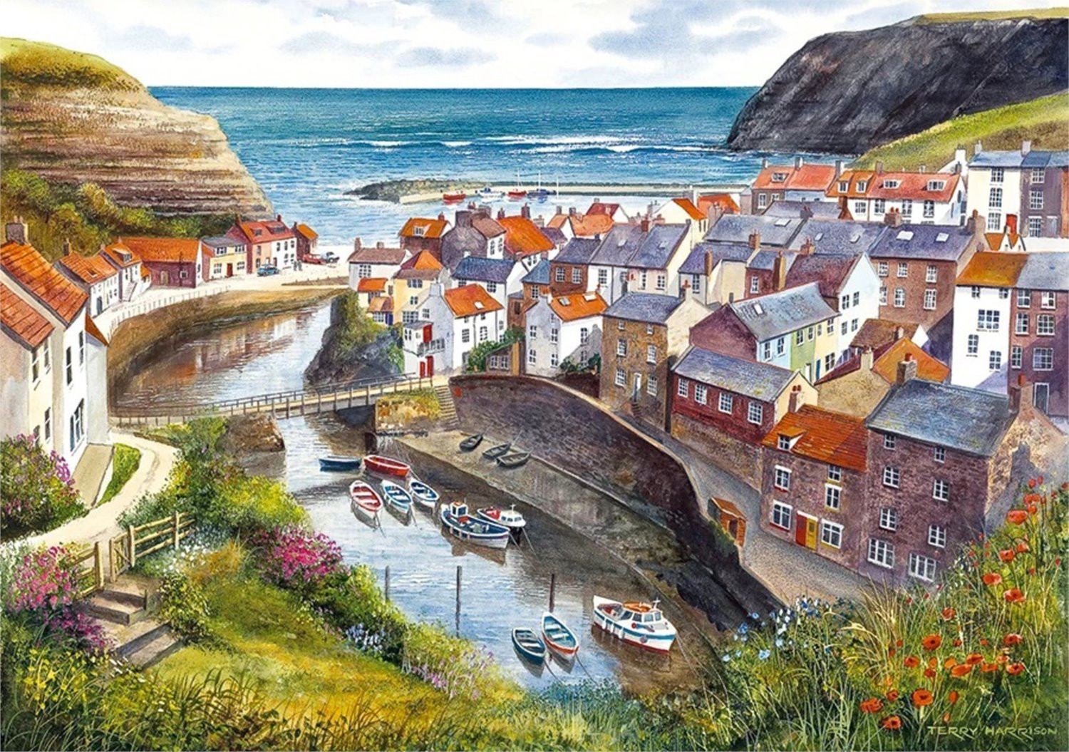Gibsons Staithes Legpuzzel, 1000 stukjes