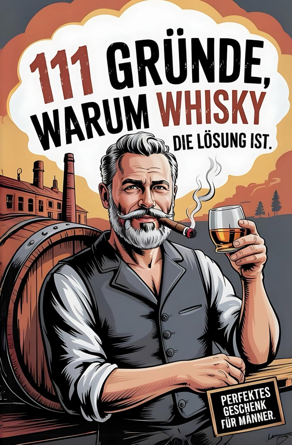 Thorsten Dram - 111 Gründe, warum Whisky die Lösung ist: Das Perfekte Geschenk für Männer mit Stil & Charakter Die ehrlichsten Gründe & unvergesslichsten Whisky-Momente - Preis vom 17.10.2026 19:25:27 h
