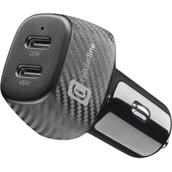 Cellularline Multipower Hyper, Auto Adapter, Schwarz