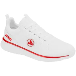 JAKO Team Mesh Sneaker 004 - weiß/rot 42