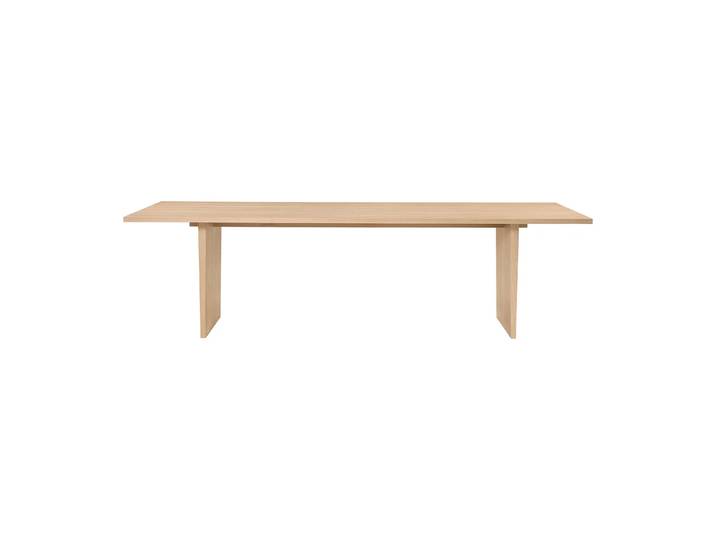 GUBI Private Esstisch 100 x 260 cm Eiche hell gebeizt