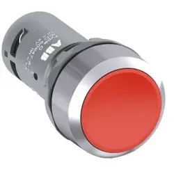 ABB CP1-30R-20 Drucktaster, tastend, flach, rot, 2 Schließer 1SFA619100R3021