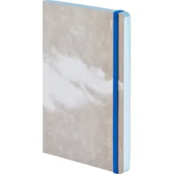 Inspiration Cloud Blue Gepunktetes Notizbuch M 176 Seiten 120 g/m2