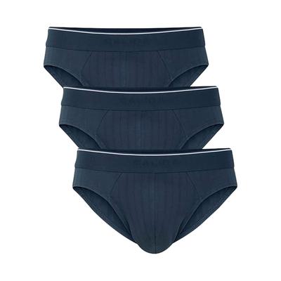 Minislip CALIDA "Pure & Style", Herren, Gr. XL (56), Single Jersey, blau (indigo mood), Single Jersey, Obermaterial: 94% Baumwolle, 6% Elasthan, unifarben, körpernah, Unterhosen, atmungsaktiv, schnelltrocknend, maskulin, ohne Eingriff, elastisch