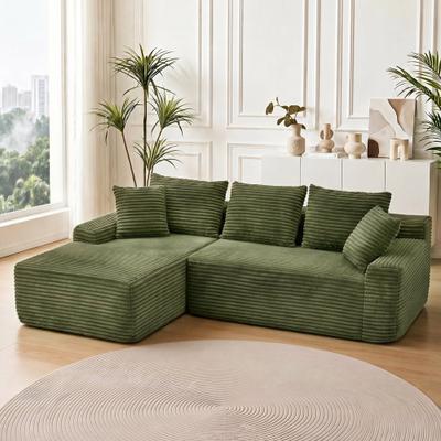 Modern Cloud Couch Modular Sectional Sofa with Ergonomic Support and Storage