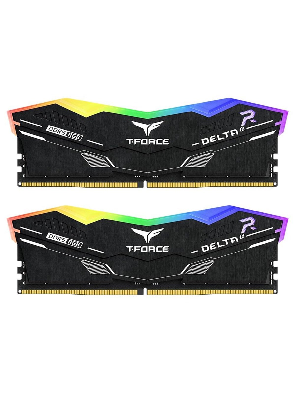 Team Group T-Force Delta? RGB DDR5-6000 - 32GB - CL30 - Dual Channel (2 pcs) - AMD EXPO - Schwarz mit RGB