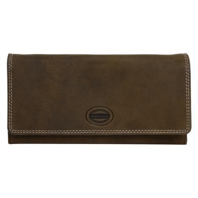 Geldbörse BRUNO BANANI "BRUNO BANANI Damen echt Leder", Damen, braun, Leder, Kleinlederwaren, echt Leder