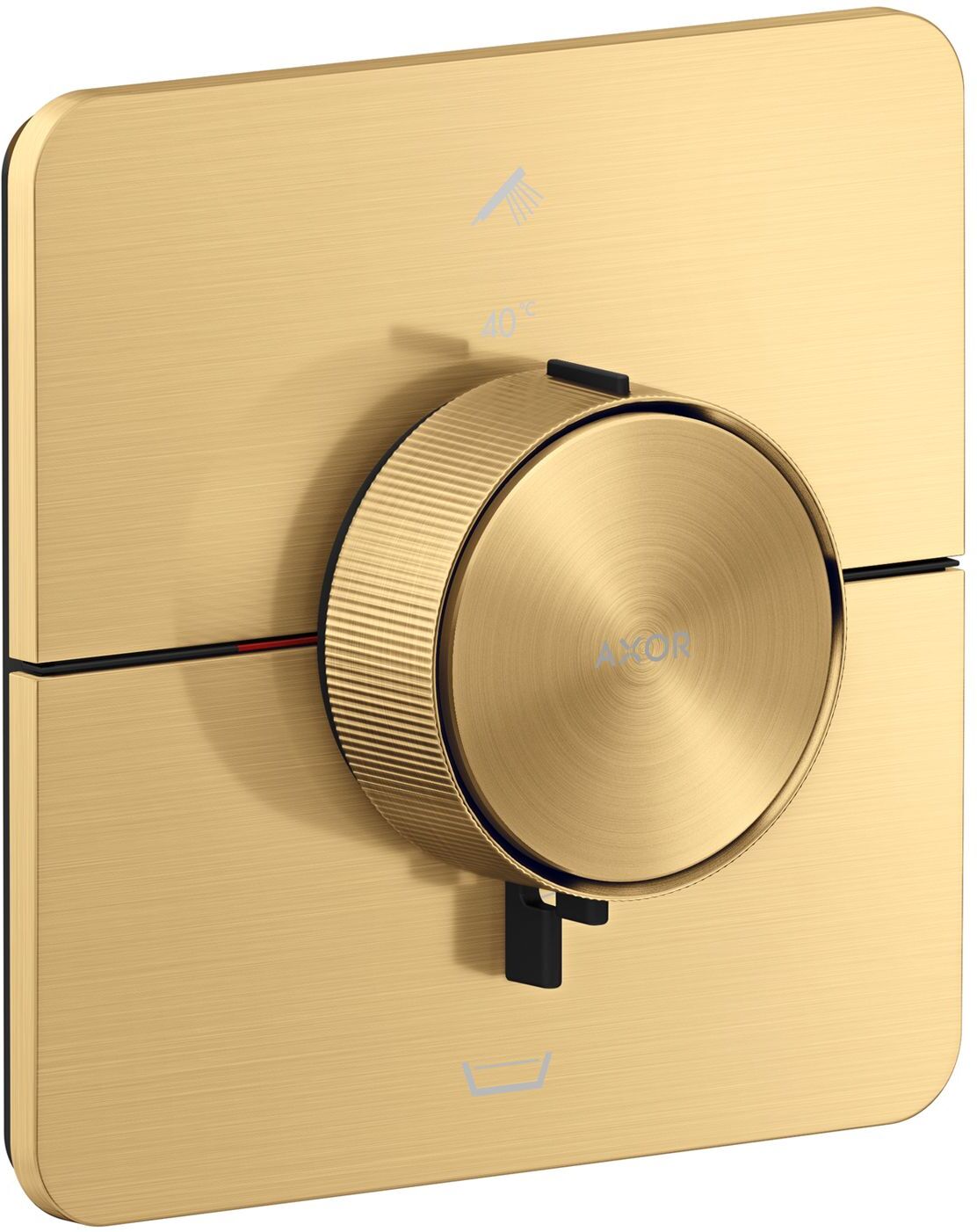 Axor ShowerSelect ID Thermostat Unterputz für 2 Funktionen mit integrierter Sicherungskombi nach EN1717
