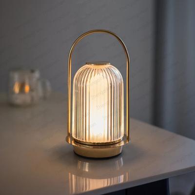 Inspired Living LuxeGlow Rechargeable Crystal LED Table Lamp With Touch Control For Bedroom & Home Decor 3