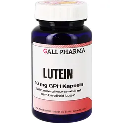 Lutein 10mg Gph Kapseln 360 ST