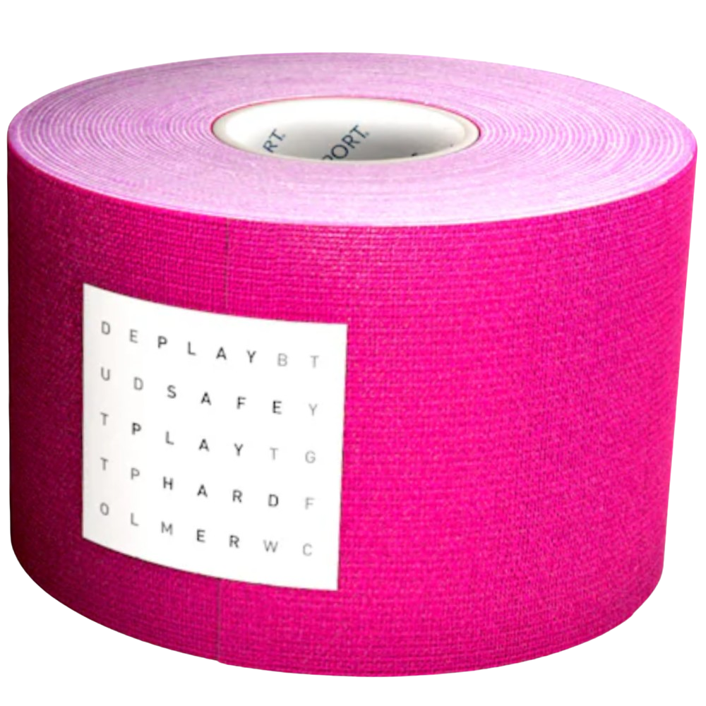KinesioSport sport Cinta adhesiva elástica Kinesiotape 1&nbsp;un. Pink 6mx5cm