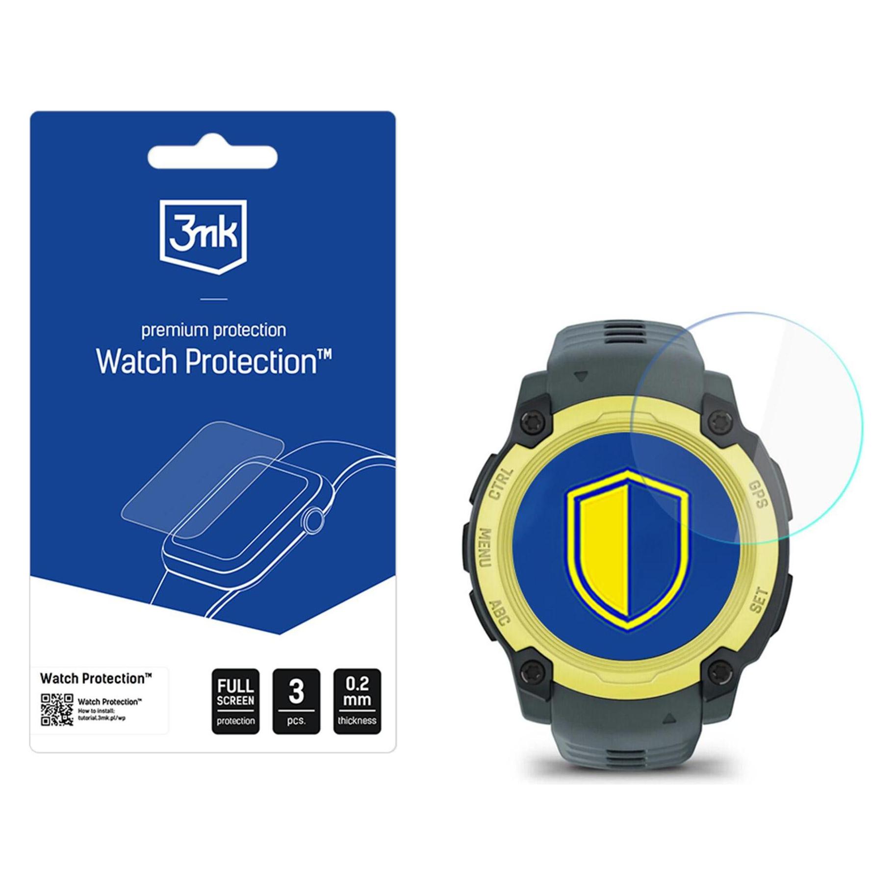 3MK Watch Protection FlexibleGlass pro Garmin Instinct E 40mm (5903108738750)