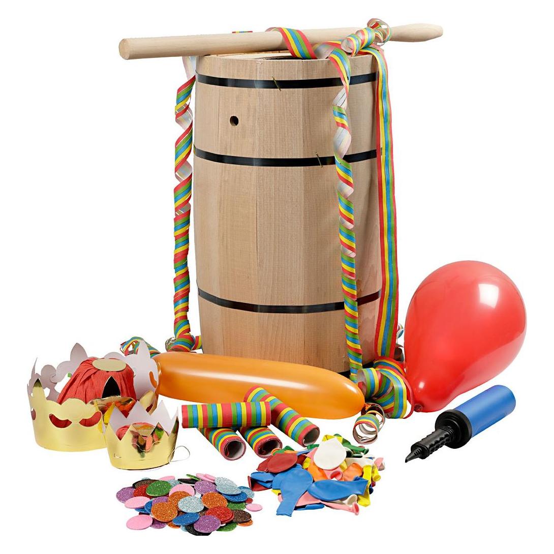 Creativ Company Carnival Barrel with Decorations (1 Stk.) (5712854188395)