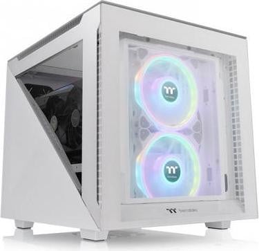Thermaltake Divider 200 TG Snow M-ATX computerbehuizing