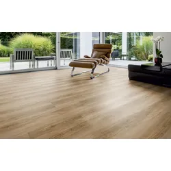 ter Hürne Wood Edition Design-Vinylboden Eiche Malaga gebürstet Lange Landhausdiele Soya Perform 1517,7x235x6 mm