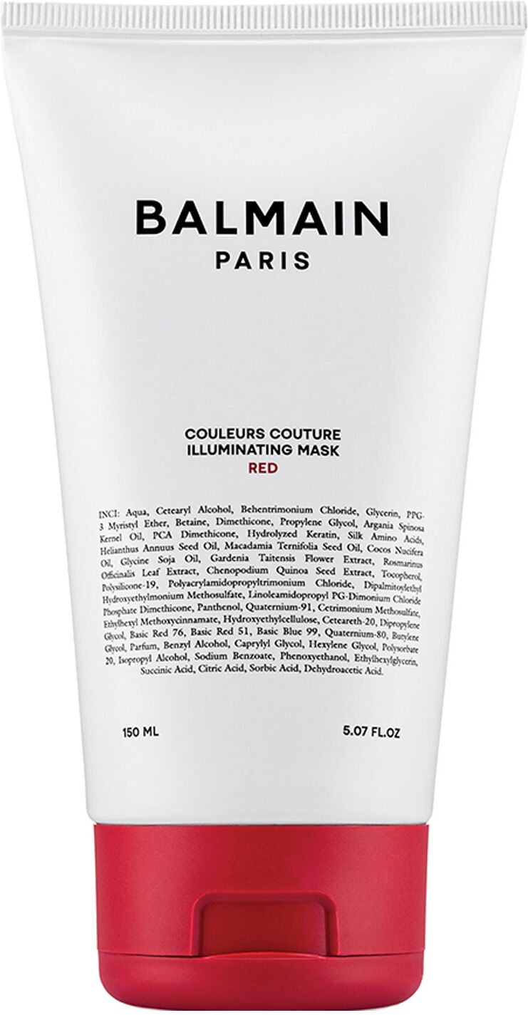 BALMAIN Hair Couleurs Couture Illuminating Mask Red 150ml