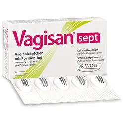 Vagisan Sept Vaginalzäpfchen mit Povidon-Iod 5 ST