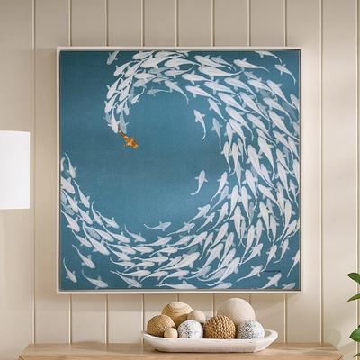 Aquatic Harmony Canvas Wall Art - Grandin Road