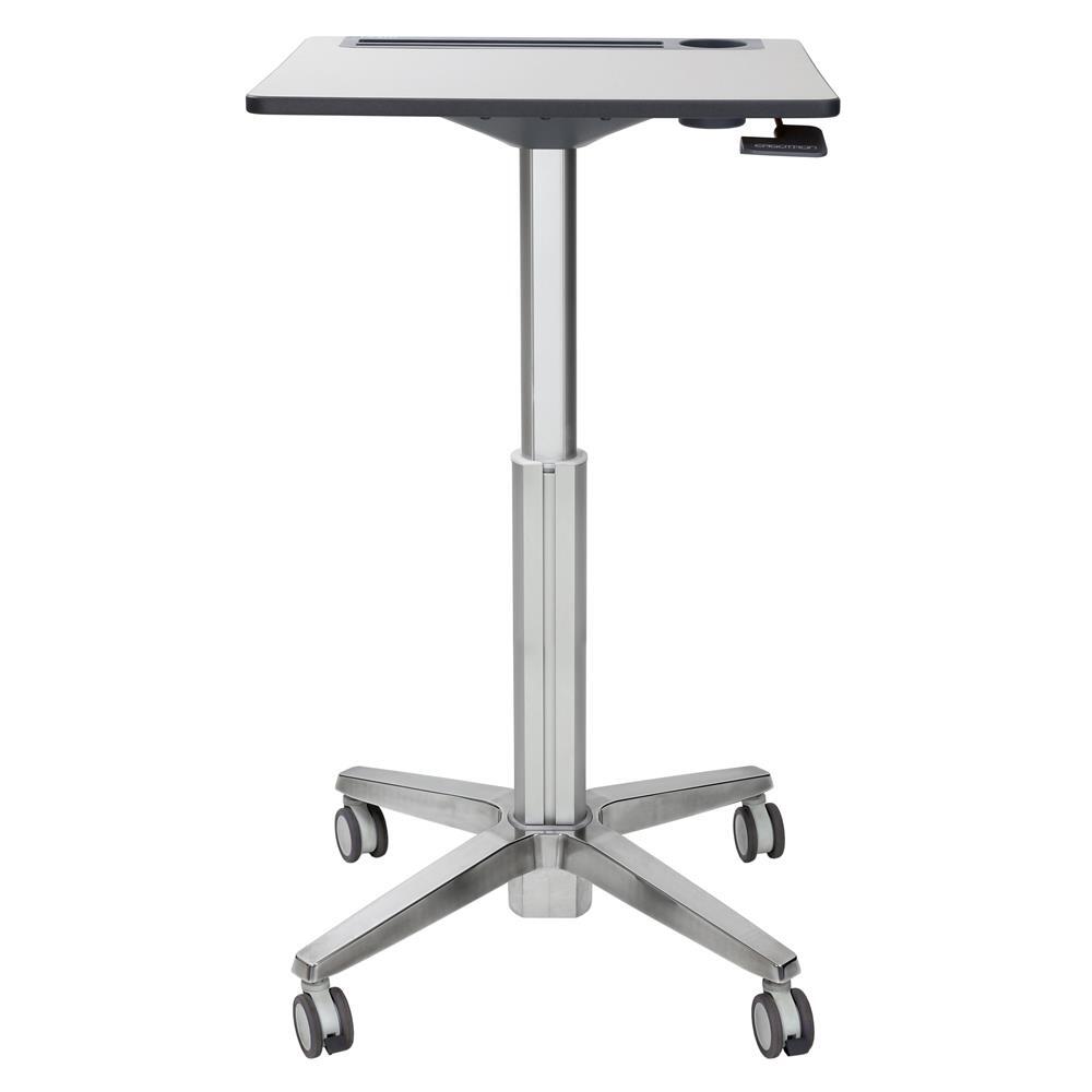 Ergotron LearnFit® mobiler Steh-Sitz Tisch mit 40.6cm Höhenverstellung 24-547-003