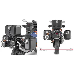 Givi, Motorradgepäck, Seitenträger PLO