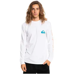 Quiksilver Omni Logo  Langarmshirt - weiß