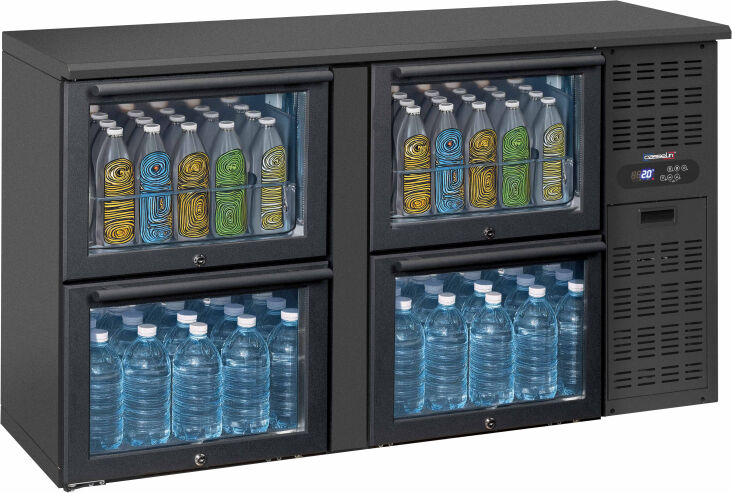 Casselin Back Bar 2 x 2 Cassetti Vetro