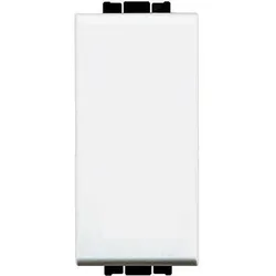 Legrand N4036N Living Light Doppeltaster in 1-moduliger Ausführung in der Farbe Weiss