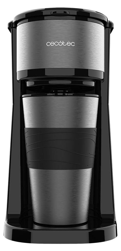 Draagbaar RVS druppelkoffiezetapparaat met 420 ml thermoskan - 700 W