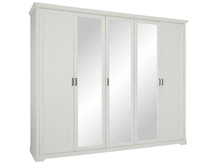 Drehtürenschrank Marilou Weiß