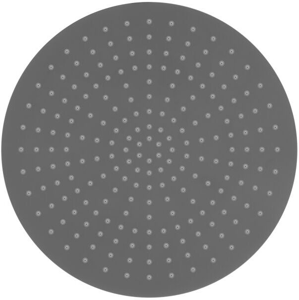 Herzbach Deep Grey Regenbrause 23.600300.1.06 300 mm, für Decken-oder Wandarm, grau matt