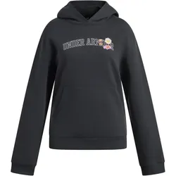 UNDER ARMOUR Graphic Hoodie Mädchen 016 - anthracite/white L (149-160 cm)