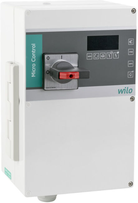 Wilo Appareil de commande MS-L-1x4kW-DOL-T4, Contrôle 1 pompe immergée (2550527)