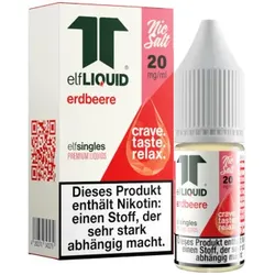 Elf-Liquid Single Erdbeere NicSalt Liquid 10ml / 20mg
