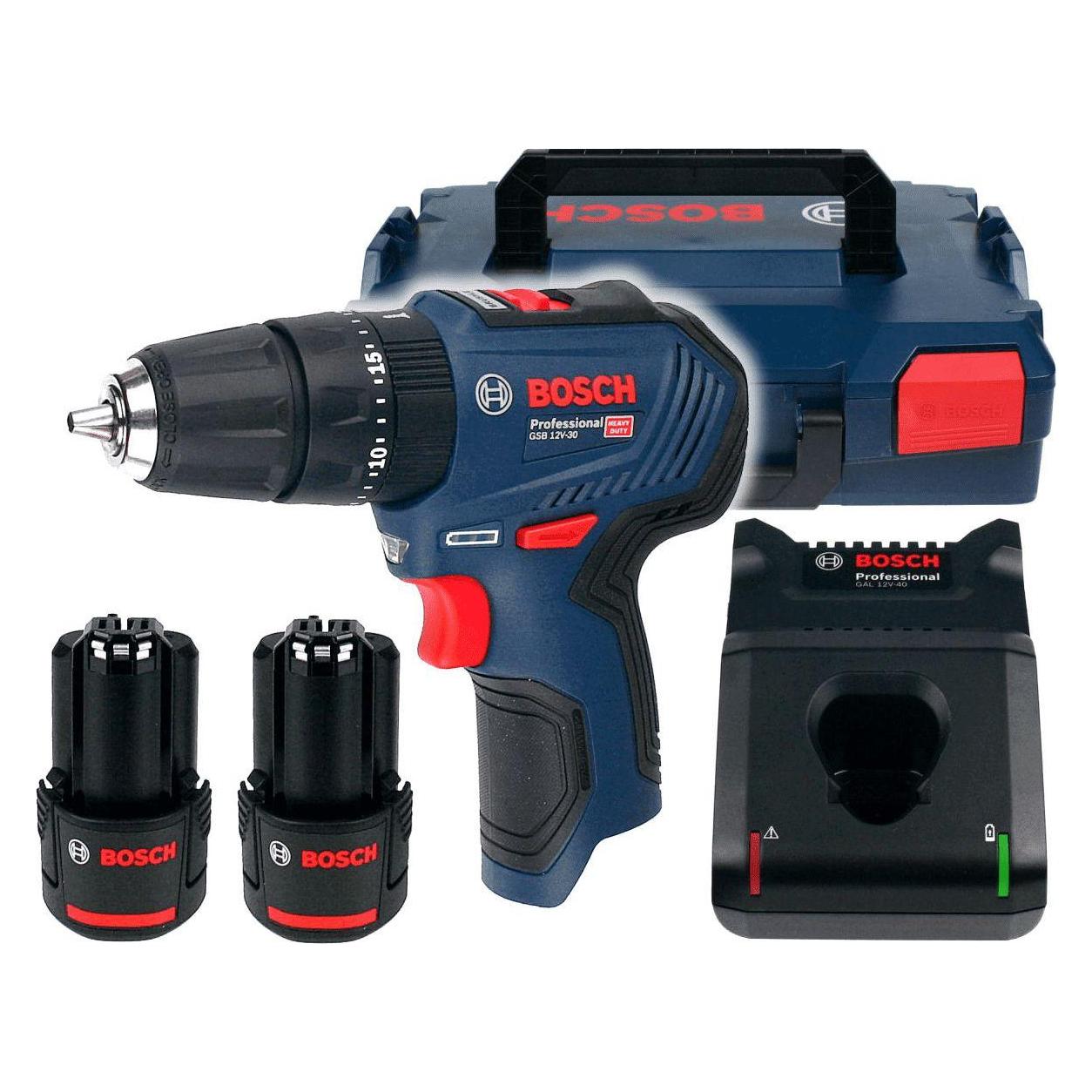 Bosch Professional GSB 12V-30 (Schlagbohrschrauber) (0 601 9G9 100)