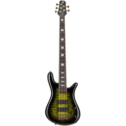 Spector Icon NS-2 Neck-Through 5-Saiter Haunted Moss - E-Bass