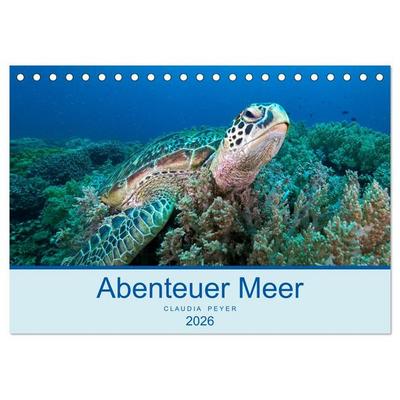 Abenteuer Unterwasser (Tischkalender 2026 DIN A5 quer), CALVENDO Monatskalender