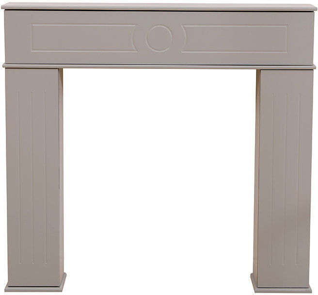 Ophelia & Co. Escobar Fireplace Mantel Surround Grey 100cm H X 107cm W X 18cm D