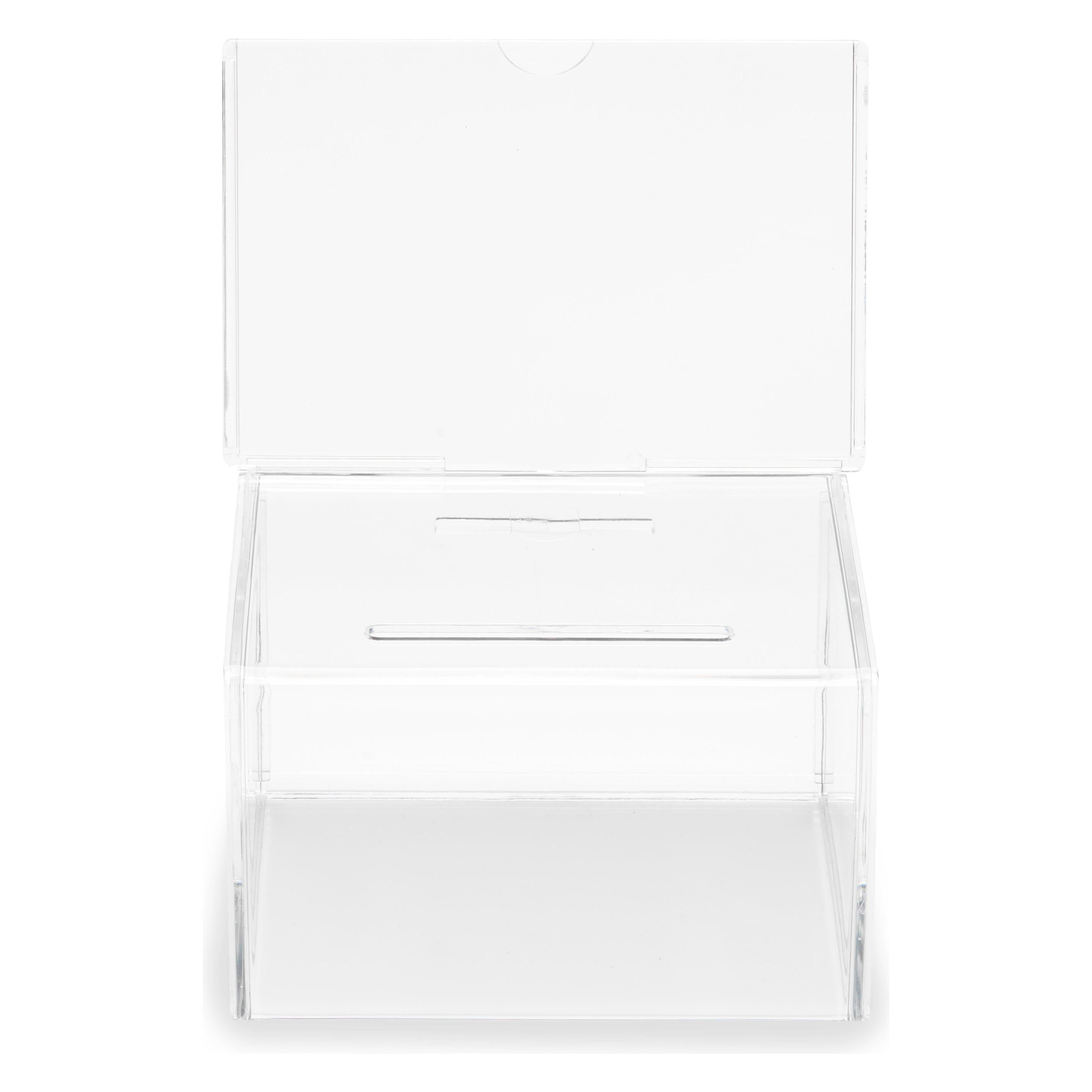 Deflecto Spendenbox Acryl (SBL0211)