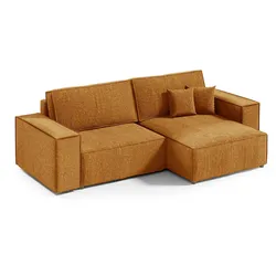 ECKSOFA Isaac 3 Sitzplätze Gelb