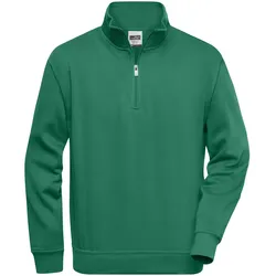 Zip-Sweatshirt "JN831" - S - dark-green