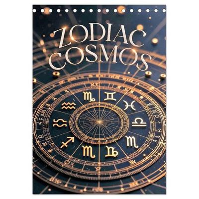 Zodiac Cosmos (Tischkalender 2027 DIN A5 hoch), CALVENDO Monatskalender