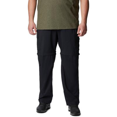 Zip-off-Hose COLUMBIA "Silver Ridge™ Utility Convertible Pant", Herren, Gr. 34, Länge 32, schwarz, Web, Obermaterial: 100% Polyester, Hosen, mit Zip-off-Funktion, schnell trocknend, atmungsaktiv, gerade Beinform