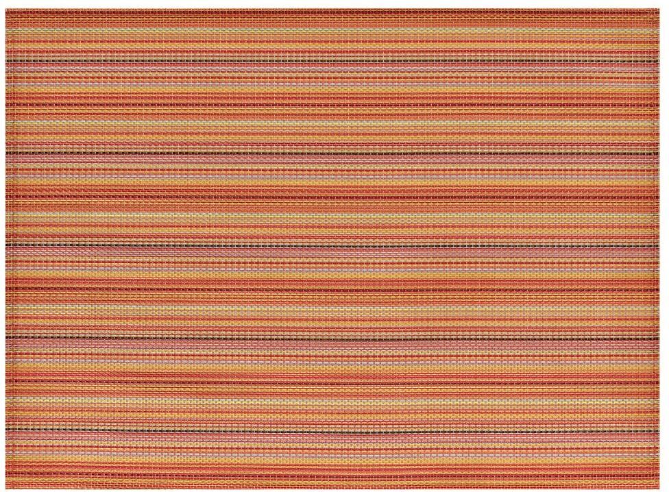 APS Tovaglietta a nastro fine "Fino" 33 x 45 cm Arancione, Giallo