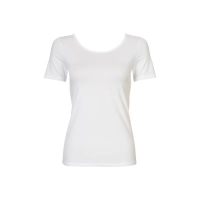 Unterhemd CALIDA "Unterhemd Natural Comfort Top 1er Pack", Damen, Gr. 40-42, N-Gr, weiß, Obermaterial: 92% Baumwolle CO. 8% Elasthan EL., Unterhemden Unterhemd